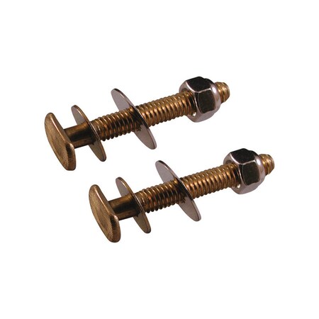 Keeney Manufacturing Toilet Bolt Set 1/4" 9D00088772